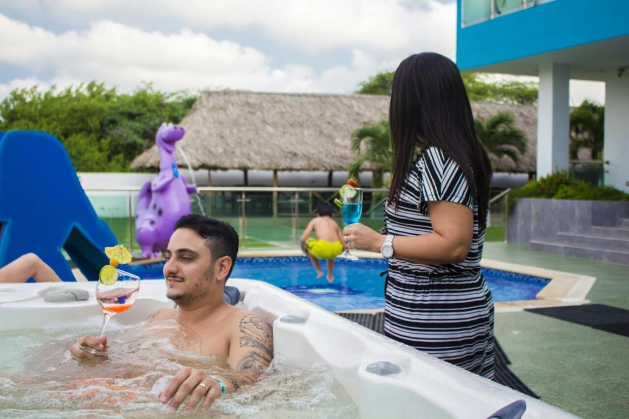 בארנקווילה Hotel Campestre El Cisne מראה חיצוני תמונה